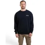Poleron Hombre Brix Negro Logo Rusty