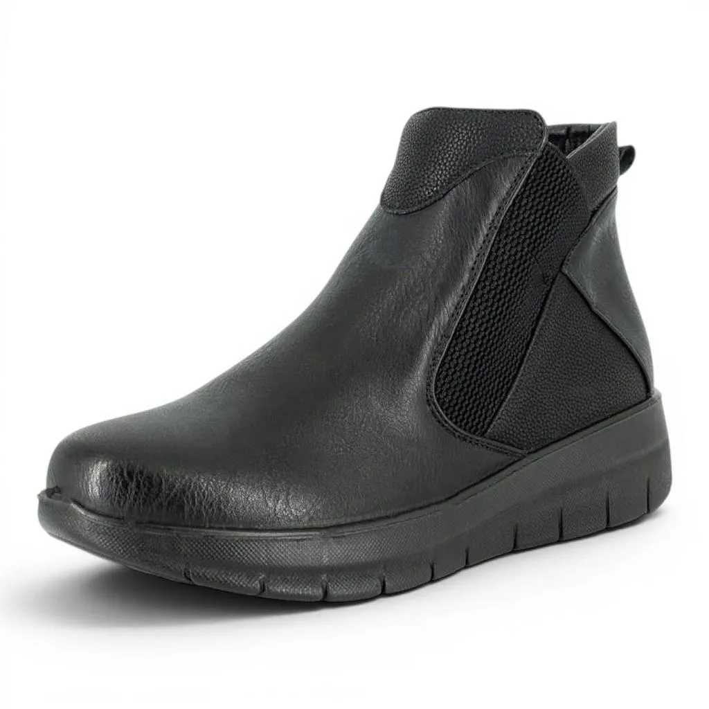Botín Confort Mujer Selene Negro Passer