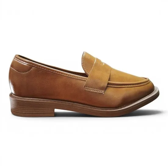 Zapato Mocasín Mujer Imperiale Caramelo Vizzano