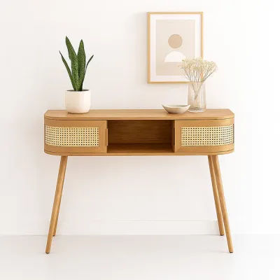 Escritorio Siena Rattan Natural