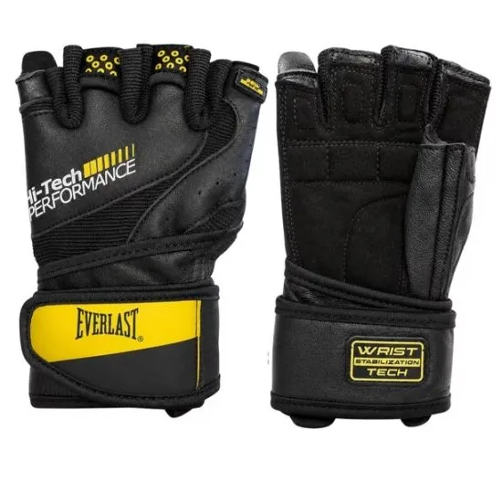 Guantes Fitness Pro 2 Negro-Amarillo Everlast