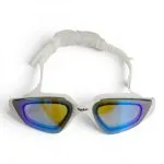 Lente Natación Mirror 6.0 Blanco Azul Hydro
