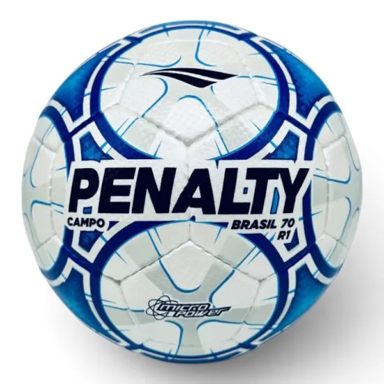Balon de Futbol Brasil 70 R1 Blanco Azul N°5 Penalty