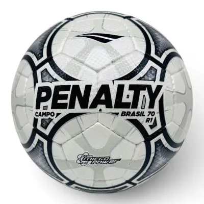Balon de Futbol Brasil 70 R1 Blanco Negro N°5 Penalty