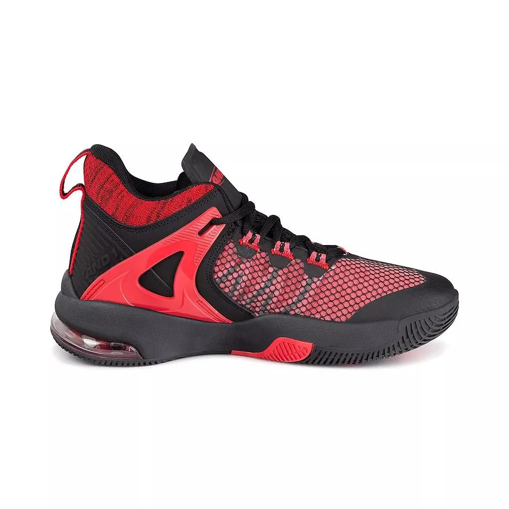 Zapatilla Basketball Hombre Turnaround Negro Rojo AND1