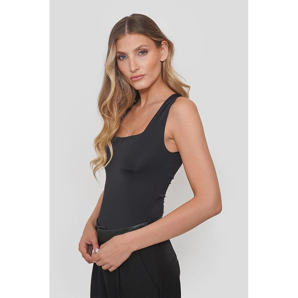 Body Lycra Satin Milana Negro