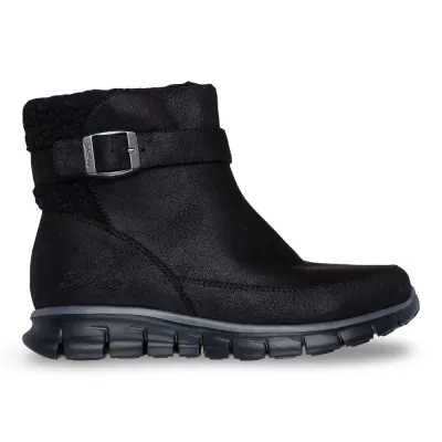 Botín Mujer Synergy Diva Lane Negro Skechers