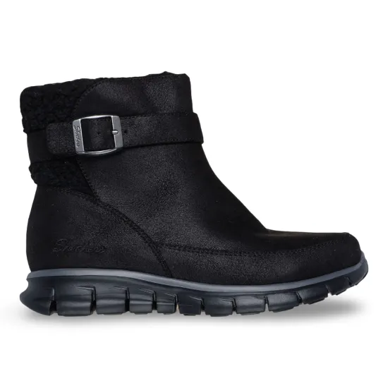 Botín Mujer Synergy Diva Lane Negro Skechers