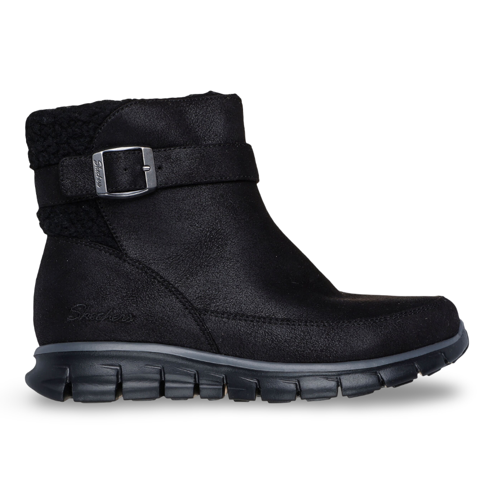 Botín Mujer Synergy Diva Lane Negro Skechers