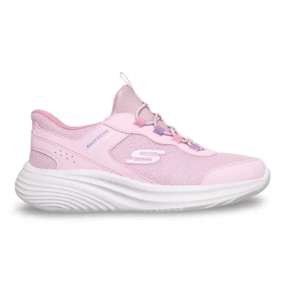 Zapatilla Niña Bounder Pro Step One Rosado Skechers