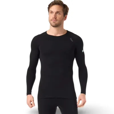 Polera Primera Capa Skintec Active Q-Dry Negro Lippi