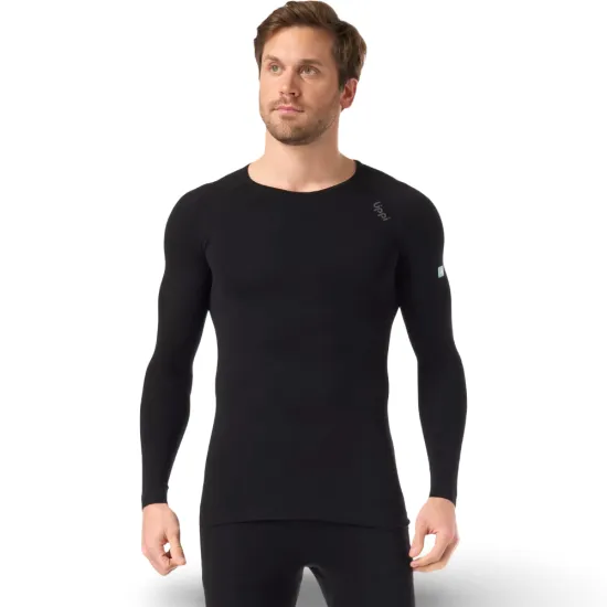 Polera Primera Capa Skintec Active Q-Dry Negro Lippi