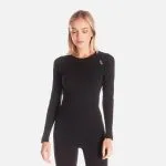 Polera Primera Capa Skintec Active Q-Dry Mujer Negro Lippi
