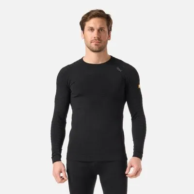 Polera Primera Capa Skintec Active Warm Top Negro Hombre Lippi
