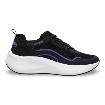 Zapatilla Mujer Trail Running Graphic Circuit Negro Spalding