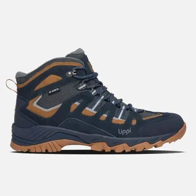 Botin Hombre Puelo Cs Hi Azul / Cafe Lippi
