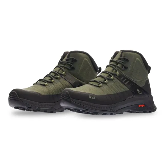 Zapatilla Hombre Vulcano Iron Stone Mid B-dry Verde Musgo Lippi - Imagen 4