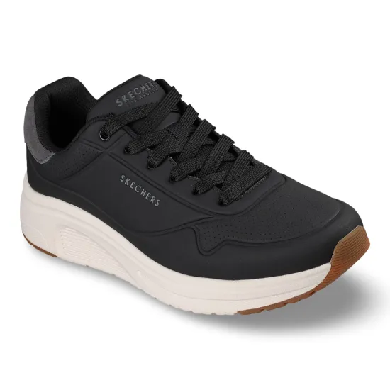 Zapatilla Hombre Uno Lite 2 Slip Ins Negro Skechers - Imagen 2