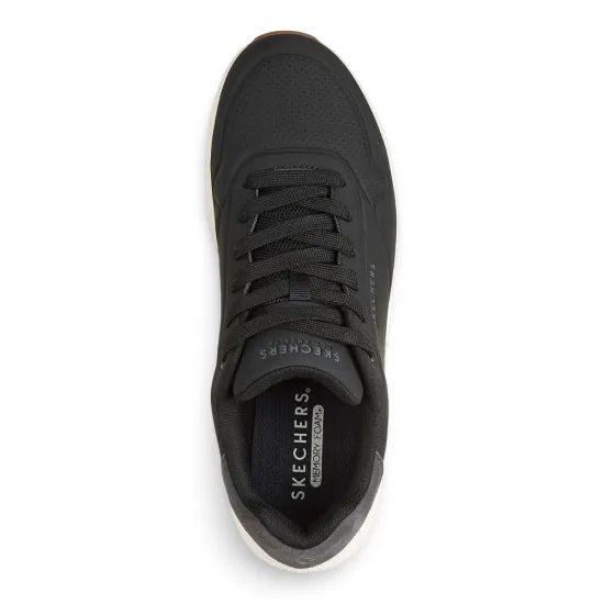 Zapatilla Hombre Uno Lite 2 Slip Ins Negro Skechers - Imagen 4