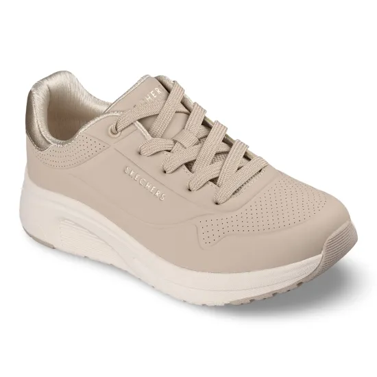 Zapatilla Mujer Uno Lite 2 Slip-Ins Beige Skechers - Imagen 2