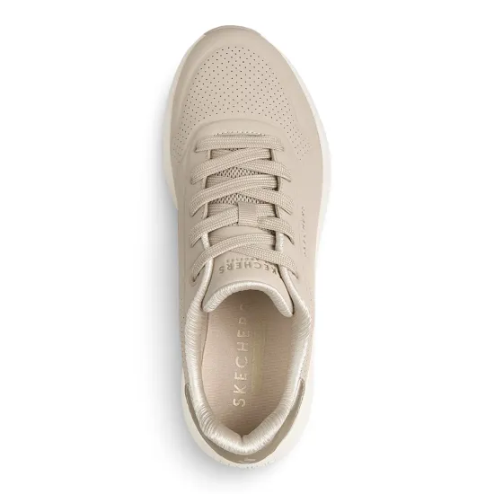 Zapatilla Mujer Uno Lite 2 Slip-Ins Beige Skechers - Imagen 3