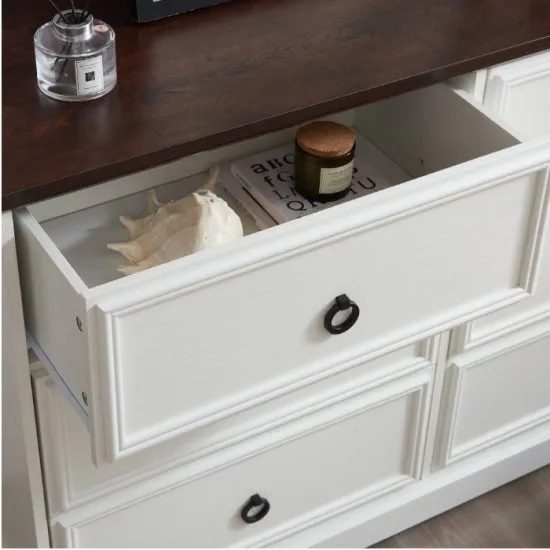 Comoda Cajonera 6 Cajones White Drag MSA - Imagen 6