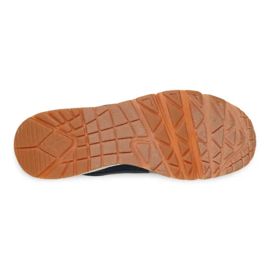 Zapatilla Hombre Uno Suited On Air Navy Skechers - Imagen 3