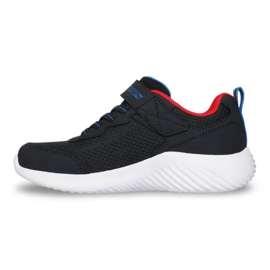 Zapatilla Niño Velcro Bounder Techrox Negro Skechers - Imagen 4