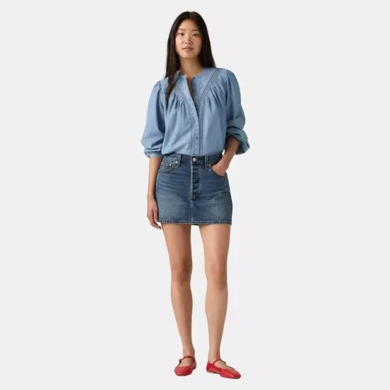 Falda Mezclilla Mujer Icon Beautiful Levis - Imagen 4