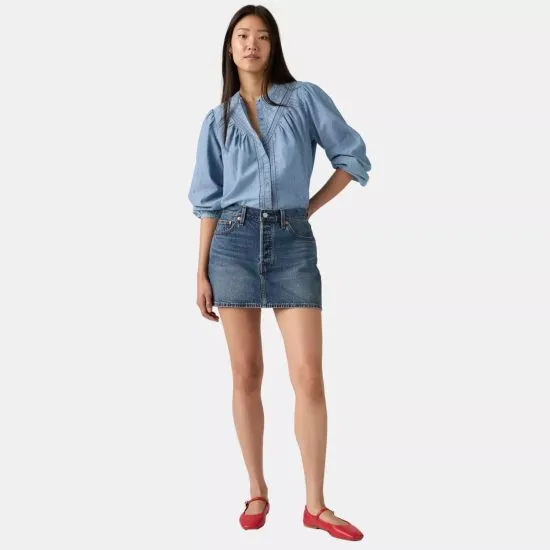 Falda Mezclilla Mujer Icon Beautiful Levis - Imagen 5