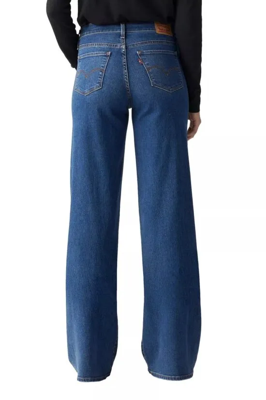 Jeans Mujer 318 Shaping Wide Leg Clever Levis - Imagen 3