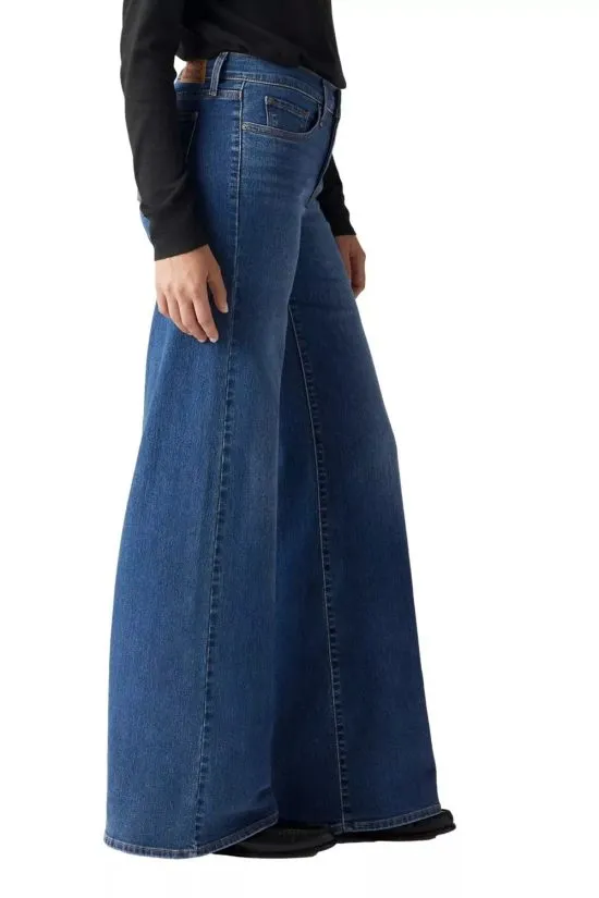 Jeans Mujer 318 Shaping Wide Leg Clever Levis - Imagen 5