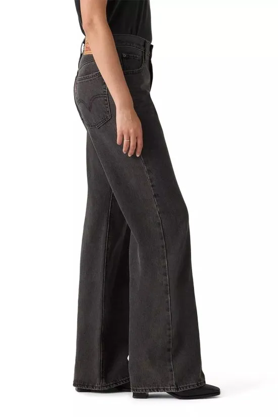 Jeans Mujer Middy Loose Boot Wandering Spirit Clean Levis - Imagen 2