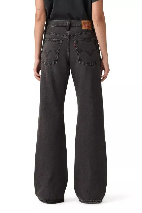Jeans Mujer Middy Loose Boot Wandering Spirit Clean Levis - Imagen 4