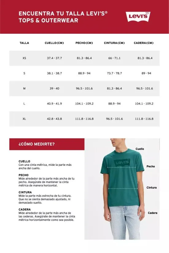 Polera Hombre Classic Boxy Ss Tee Bright Levis - Imagen 4