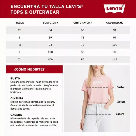 Poleron Mujer Everyday Crew Sweatshirt Crystal Pink Br Levis - Imagen 4