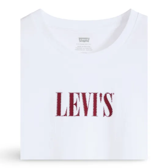 Polera Mujer The Perfect Tee Serif Stud Outline Brigh Levis - Imagen 4