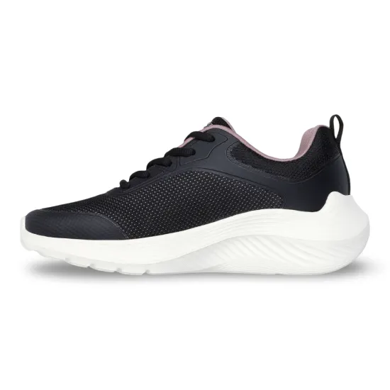 Zapatilla Bobs Squad Waves Open Water Negro Skechers - Imagen 4