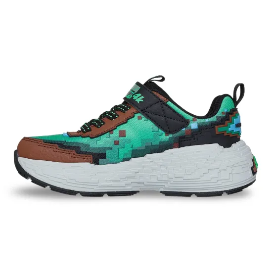Zapatilla Niño Mega Craft 4K Verde Skechers - Imagen 3