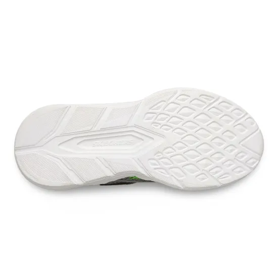 Zapatilla Niño Velcro Meteor Lights 2.0 Gris Skechers - Imagen 3