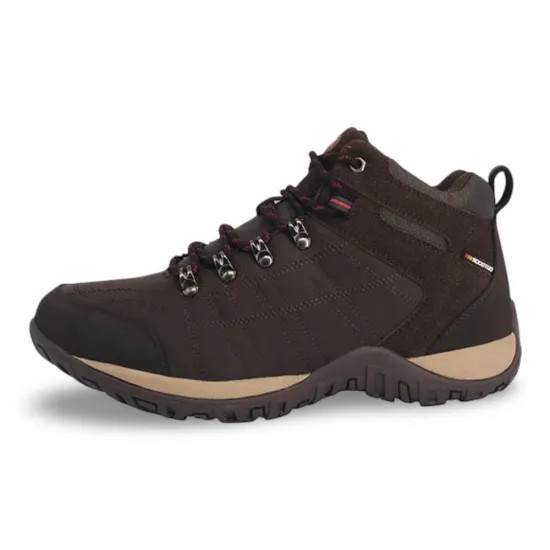 Botín Outdoor Hombre Summit Trek Café Unisport - Imagen 2