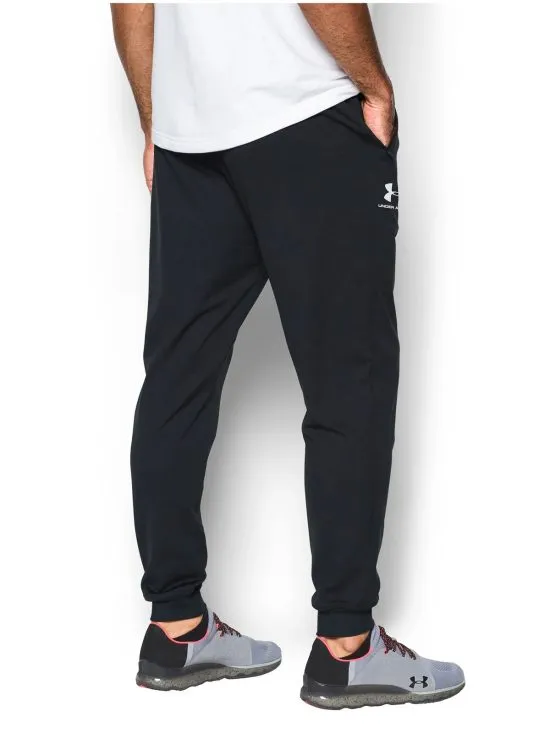 Pantalon Buzo Hombre UA Sportstyle Black Under Armour - Imagen 2