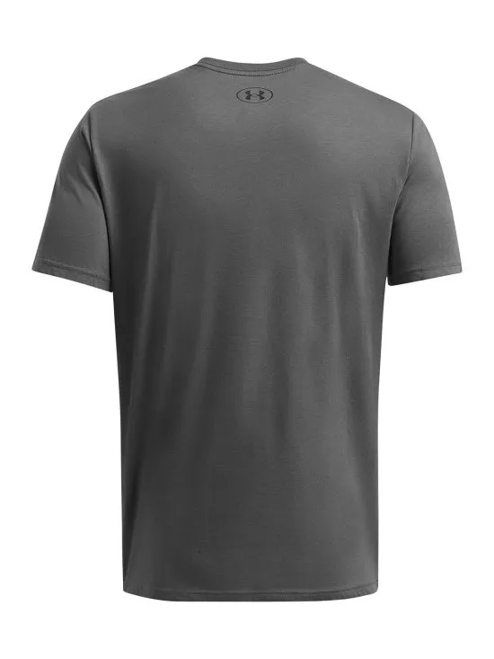 Polera Hombre UA Foundation Grey Under Armour - Imagen 2