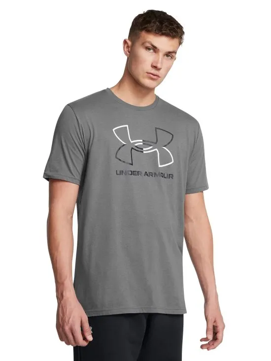 Polera Hombre UA Foundation Grey Under Armour - Imagen 3