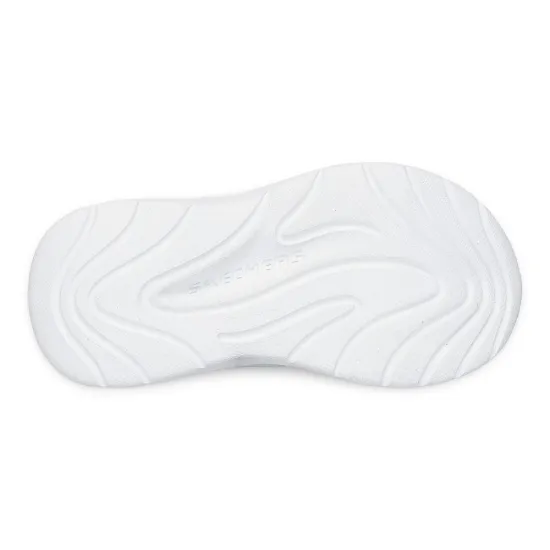 Zapatilla Niña Velcro Wave 92 Gris Skechers - Imagen 3