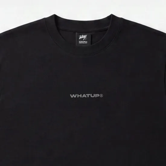 Polera Hombre Classic Logo Black Whatup - Imagen 3