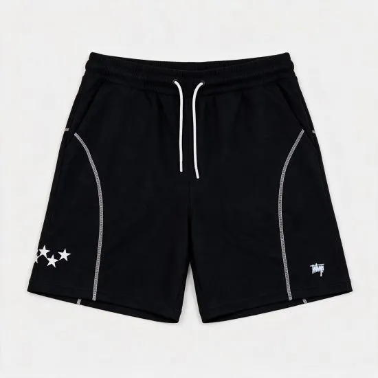 Short Hombre Black White Whatup - Imagen 2