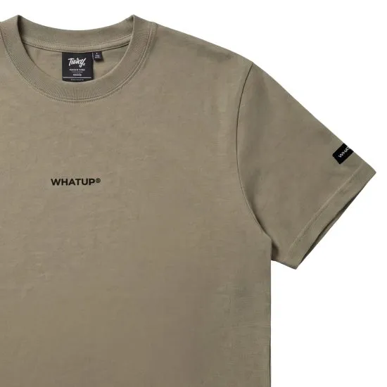 Polera Hombre Classic Logo Olive Whatup - Imagen 3