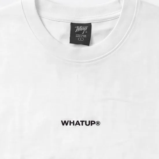 Polera Hombre Classic Logo White Whatup - Imagen 3