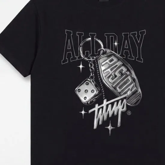 Polera Hombre Oversize Passion Keychain Black Whatup - Imagen 3